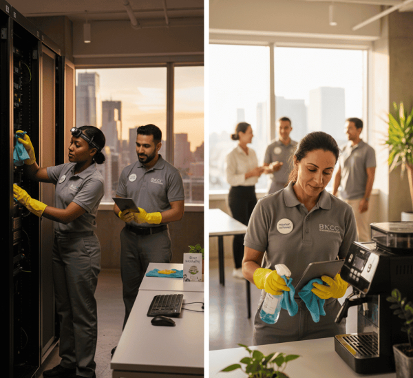 Boosting employee productivity: The impact of a clean office environment in NYC.